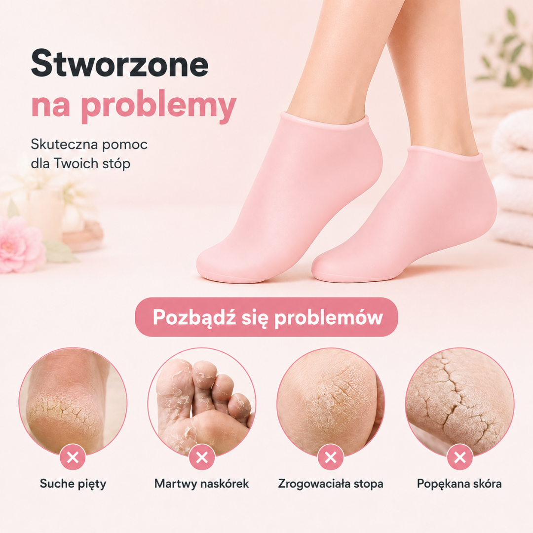 Porównanie pielęgnacji stóp z użyciem Otulanek